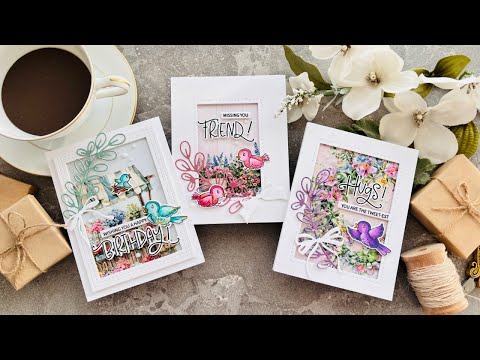 Simon Says Stamp Card Kit of the Month March 2025 Tweet Friend ck0325  Tina Smith Trio