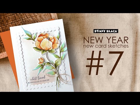 Penny Black Flood of Hearts Clear Stamps 31-128 video