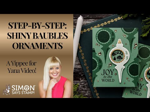 Simon Says Stamps and Dies Shiny Baubles set1042sb STAMPtember