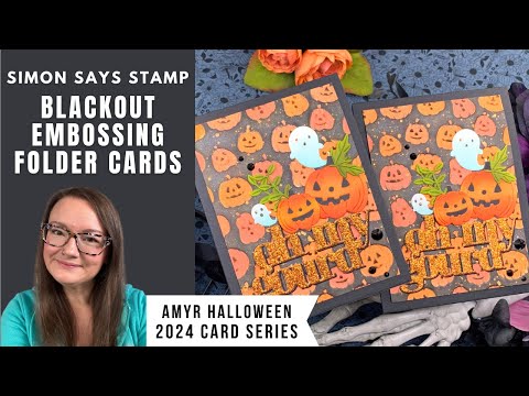 Simon Says Stamp Jolly Pumpkins Wafer Dies s969 Sweet Wishes
