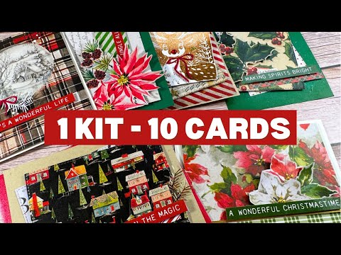 Simon Says Stamps and Dies Bright Christmas set1120bc DieCember