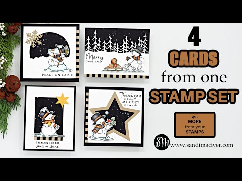 Simon Says Stamp Cozy in the Cold Wafer Dies 1484sdc And Everything Nice