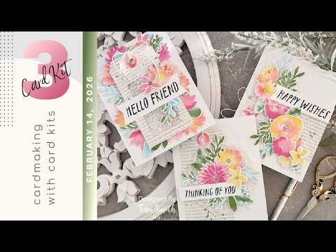 Simon Says Stamp and Dies Watercolor Bouquet set1167wb