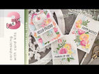 Simon Says Stamp and Dies Watercolor Bouquet set1167wb