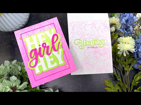Simon Says Stamp Hey Girl Wafer Die sssd112824 Dear Friend