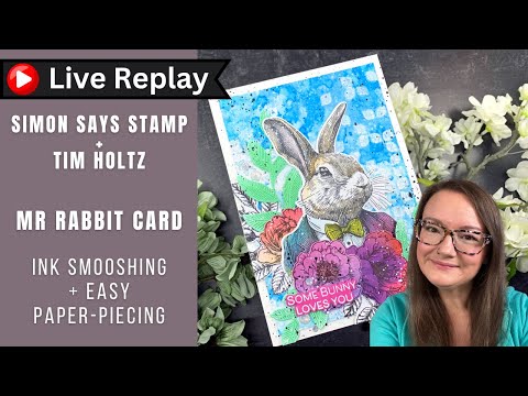 Simon Says Stamp Mr. Rabbit Wafer Dies sss478