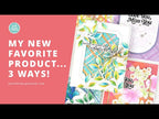 Pinkfresh Studio Amazing Things Bundle Floral Smiling Card Video