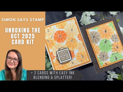 Simon Says Stamp Card Kit of the Month October 2025 Fall Vibes ck1025