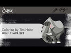 Tim Holtz Sizzix Clarence Mini Colorize Thinlits Dies 667216 video