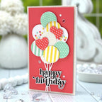 Papertrey Ink Balloon Bouquet Dies PTI-0666 birthday balloons