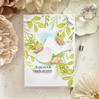 Papertrey Ink Simply Birds Dies pti-1074  in my prayers
