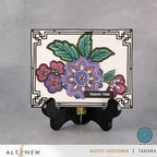 Altenew Folk Art Flowers Clear Stamps alt7613 thank you