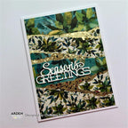 Arden Creative Studio Stacked Season's Greetings Die acscd0017