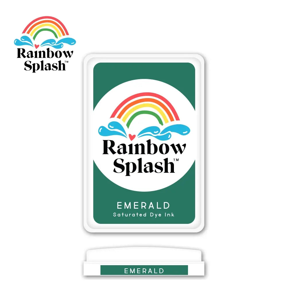 Rainbow Splash Ink Pad Emerald rsi10