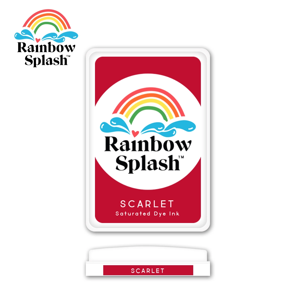 Rainbow Splash Ink Pad Scarlet rsi3