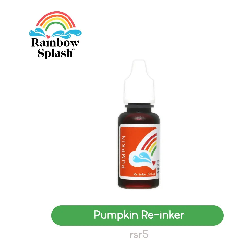 Rainbow Splash Re-inker Pumpkin rsr5