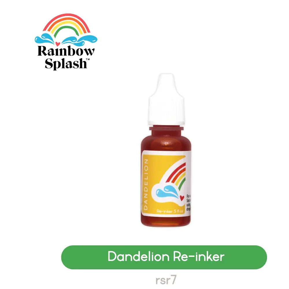 Rainbow Splash Re-inker Dandelion rsr7