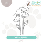 Simon Says Stamp Arctic Poppies Wafer Dies s1009 Friend Like You