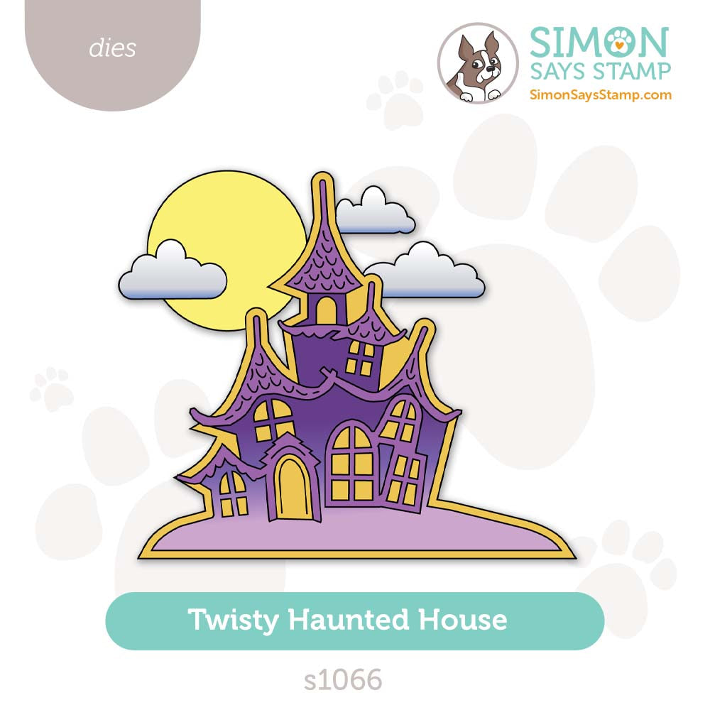 Simon Says Stamp Twisty Haunted House Wafer Dies s1066 STAMPtember
