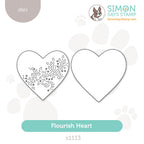 Simon Says Stamp Flourish Heart s1113 Heart to Heart