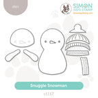Simon Says Stamp Snuggle Snowman Wafer Dies s1117 DieCember