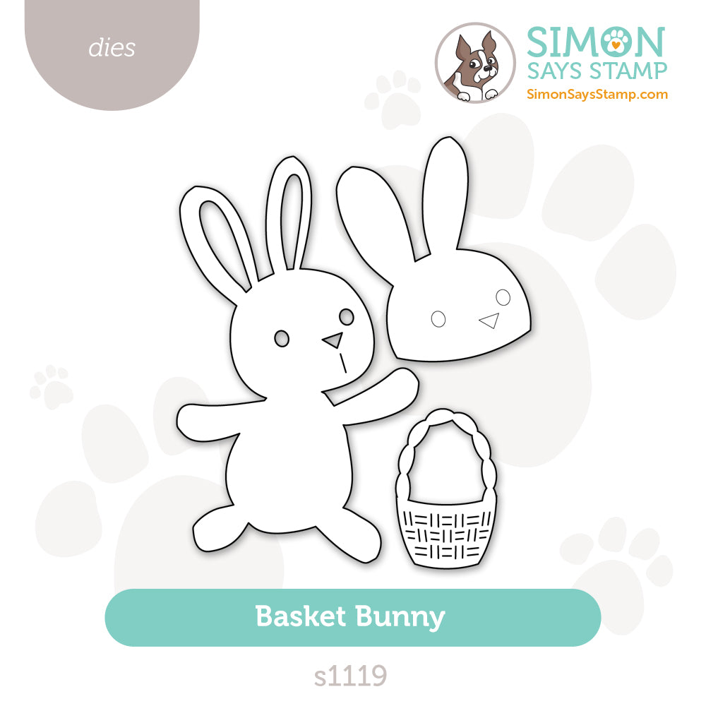 Simon Says Stamp Basket Bunny Wafer Dies s1119 Beautiful Moments