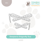 Simon Says Stamp Dewpierce Dragonfly Duo Wafer Dies s1125 Every Happiness