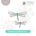 Simon Says Stamp Dewpierce Dragonfly Duo Wafer Dies s1125 Every Happiness