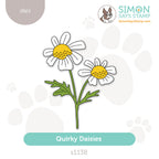 Simon Says Stamp Quirky Daisies Wafer Dies s1138 Shine On