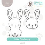 Simon Says Stamp Fable Cute Bunny Wafer Dies s1148 Beautiful Moments
