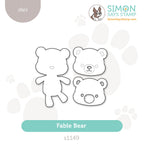 Simon Says Stamp Fable Bear Wafer Dies s1149 Always There