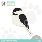 Simon Says Stamp LAYERED CHICKADEE Wafer Die s762