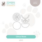 Simon Says Stamp Citrus Slices Wafer Dies s842 Out Of This World