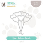 Simon Says Stamp Heart Balloon Bunch Wafer Die s847 Out Of This World