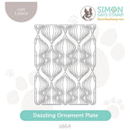 Simon Says Stamp Dazzling Ornament Plate Wafer Dies s864 All The Joy