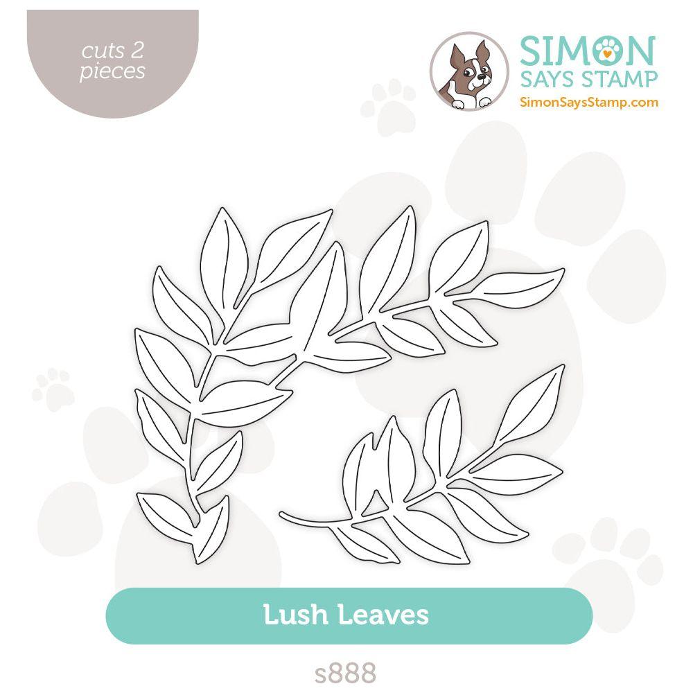 Simon Says Stamp Lush Leaves Wafer Dies s888 Be Bold