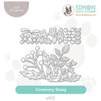 Simon Says Stamp Greenery Swag Wafer Dies s893 All The Joy