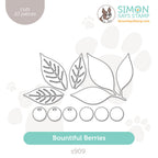 Simon Says Stamp Bountiful Berries Wafer Dies s909 All The Joy