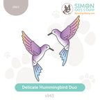 Simon Says Stamp Delicate Hummingbird Duo Wafer Dies s943 Cheering for You