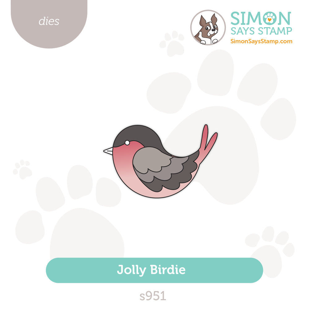 Simon Says Stamp Jolly Birdie Wafer Die s951 DieCember