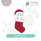 Simon Says Stamp Stocking Cat Wafer Dies s966 Sweet Wishes