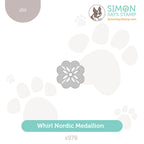 Simon Says Stamp Whirl Nordic Medallion Wafer Die s978