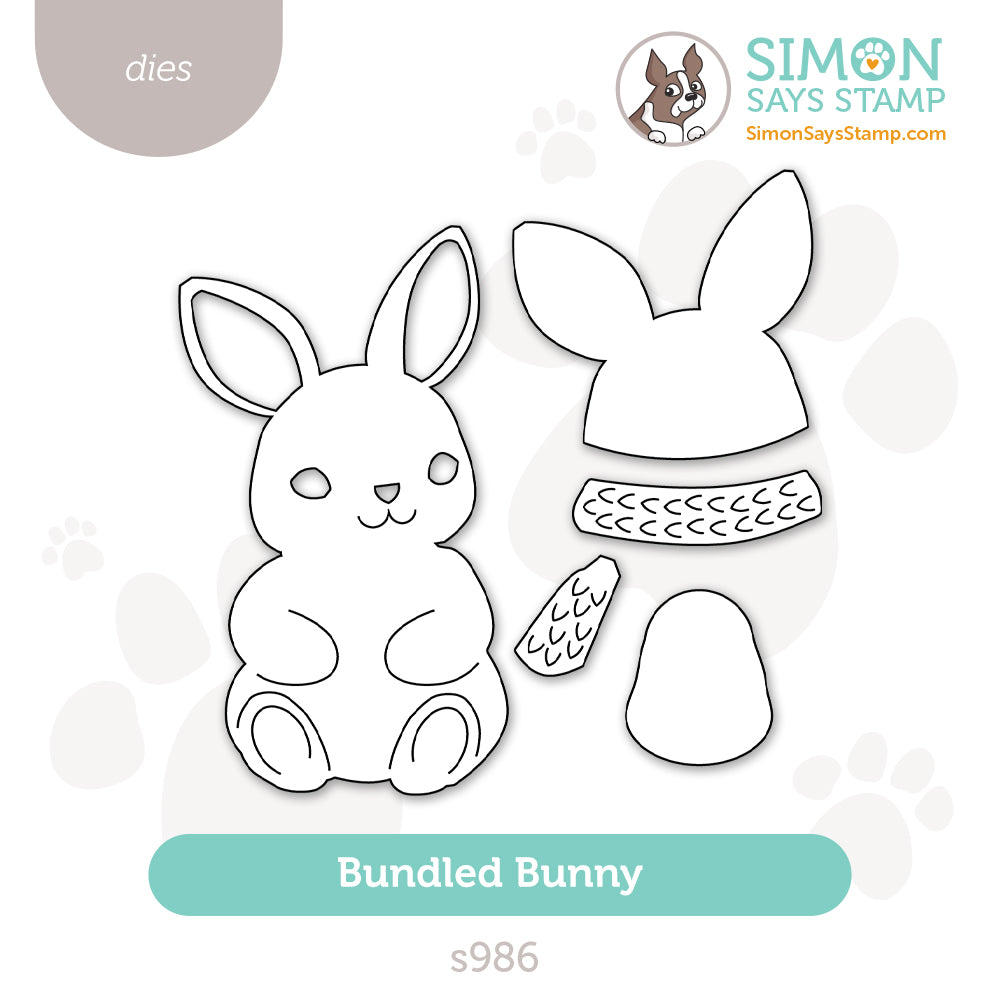 Simon Says Stamp Bundled Bunny Wafer Dies s986 Favorite Things