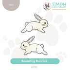 Simon Says Stamp Bounding Bunnies Wafer Dies s990 Rain or Shine