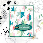 Simon Says Stamp Sage A2 Side Fold Scored Cards 100# 10 Pack saa2side Gratitude Card | color-code:ALT01