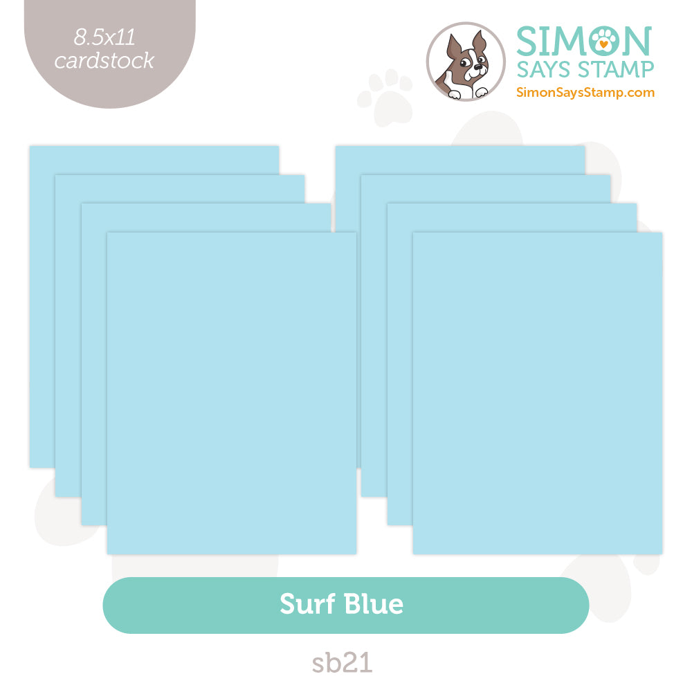 Simon Says Stamp Cardstock 100lb Sea Glass SG4