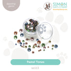 Simon Says Stamp Pawsitively Dazzling Gems Pastel Tones se113