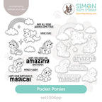 Simon Says Stamps And Dies Pocket Ponies set1006pp Friend Like You