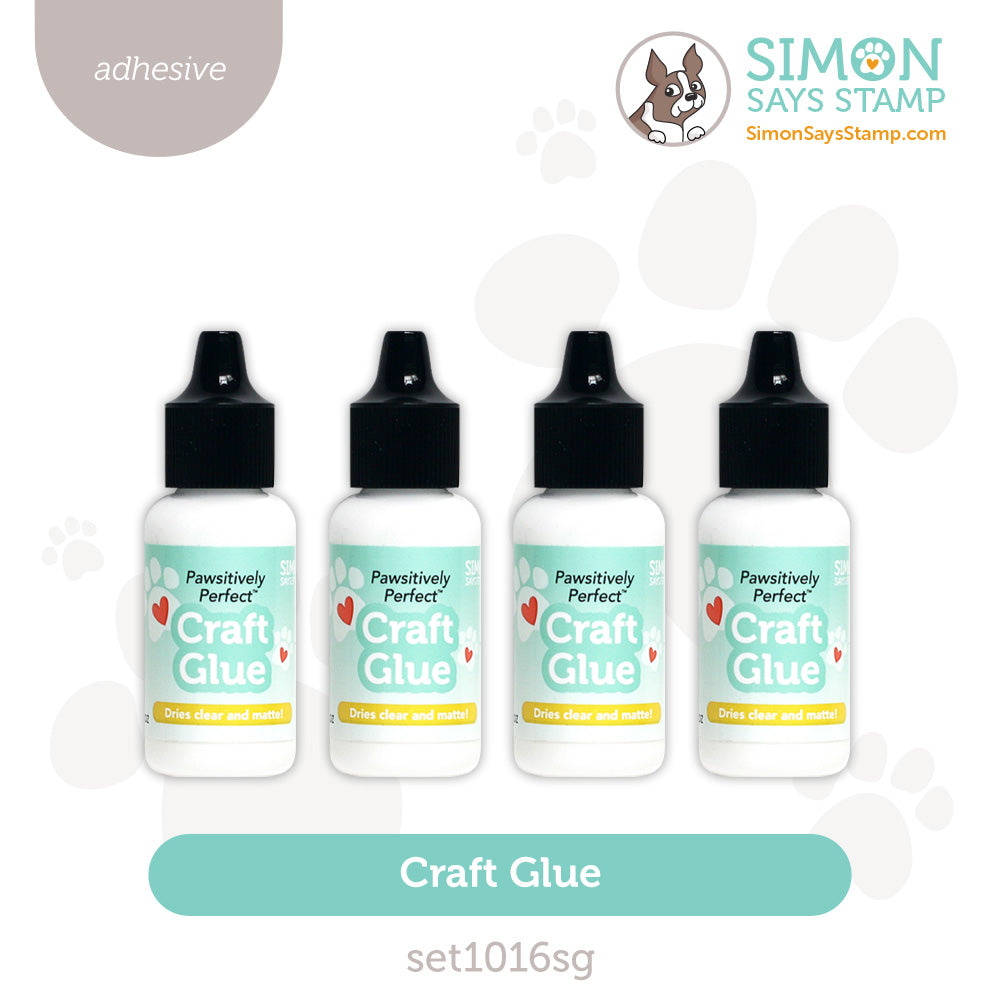 Simon Says Stamp Pawsitively Perfect Craft Glue Small Bundle Of 4 set1016sg Friend Like You