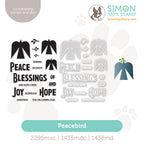 Simon Says Stamps and Dies Peacebird Bundle set1094pb And Everything Nice
